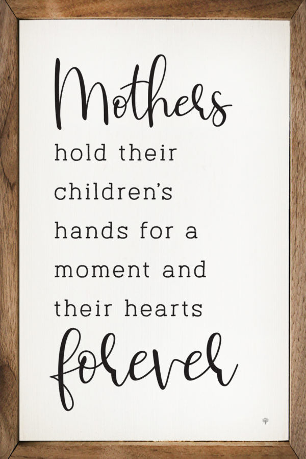 Mothers Hold Their Children's Hands