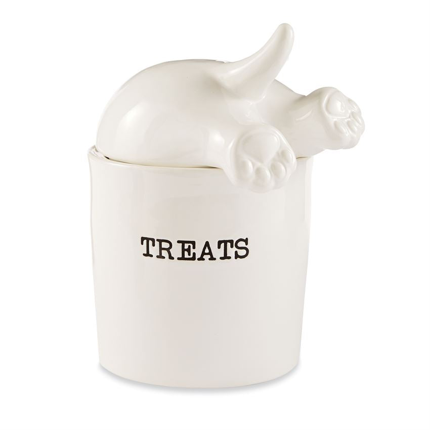 Harmony good dog ceramic dog deals treat jar