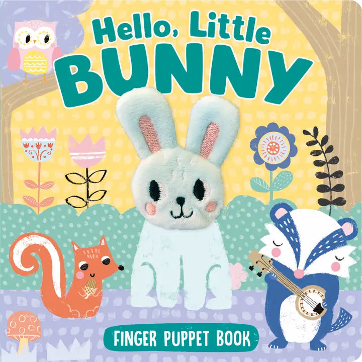 Hello Little Bunny/Chick/Lamb/Puppy Finger Puppet Book