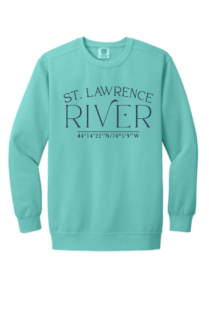 St Lawrence River Comfort Colors Sweatshirt