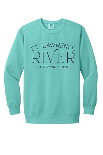 St Lawrence River Comfort Colors Sweatshirt