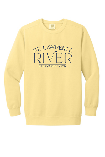 St Lawrence River Comfort Colors Sweatshirt