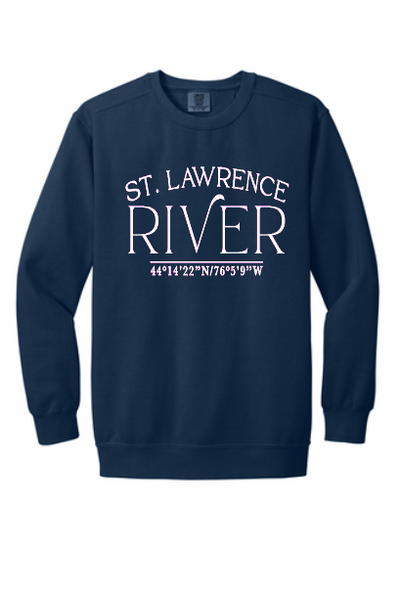 St Lawrence River Comfort Colors Sweatshirt