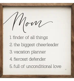 Mom Definition Sign
