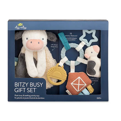 Cow Bitzy Busy Gift Set