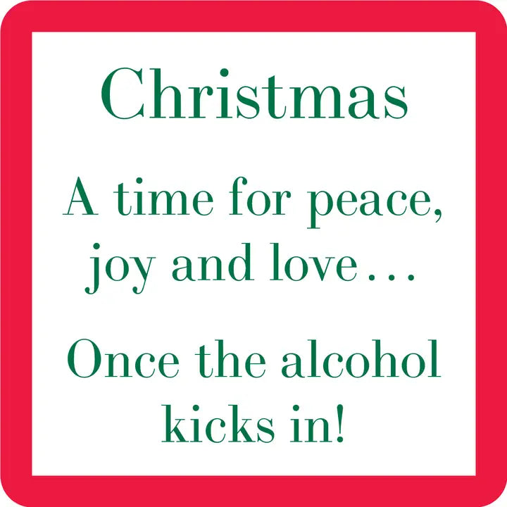 Christmas a Time for Peace Coaster