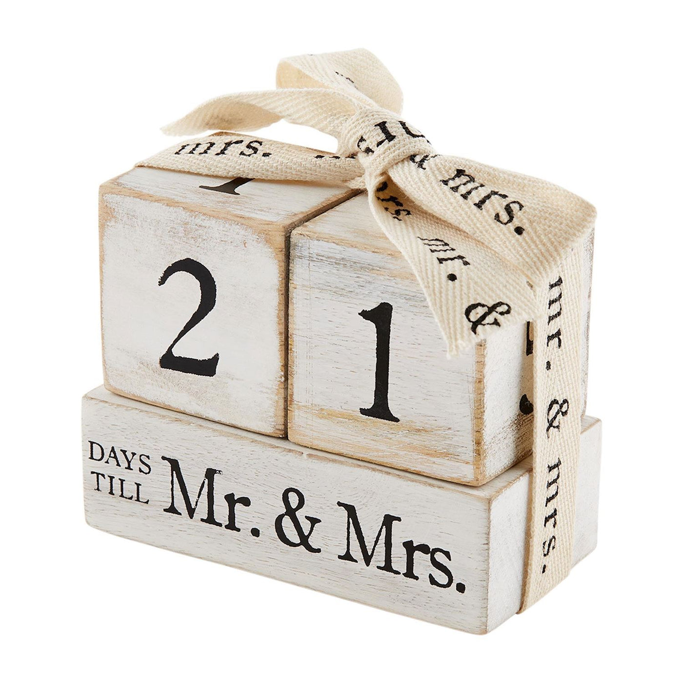 Mr. & Mrs. Countdown Block Set