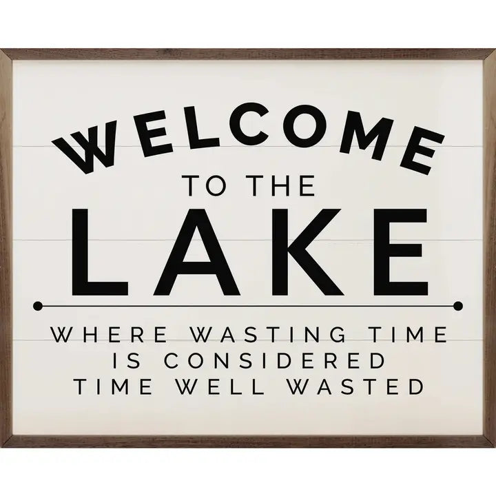 Welcome to the Lake