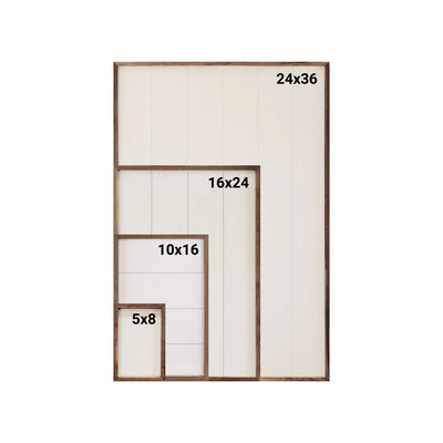 St. Lawrence River Map Sign  with Coordinates Print