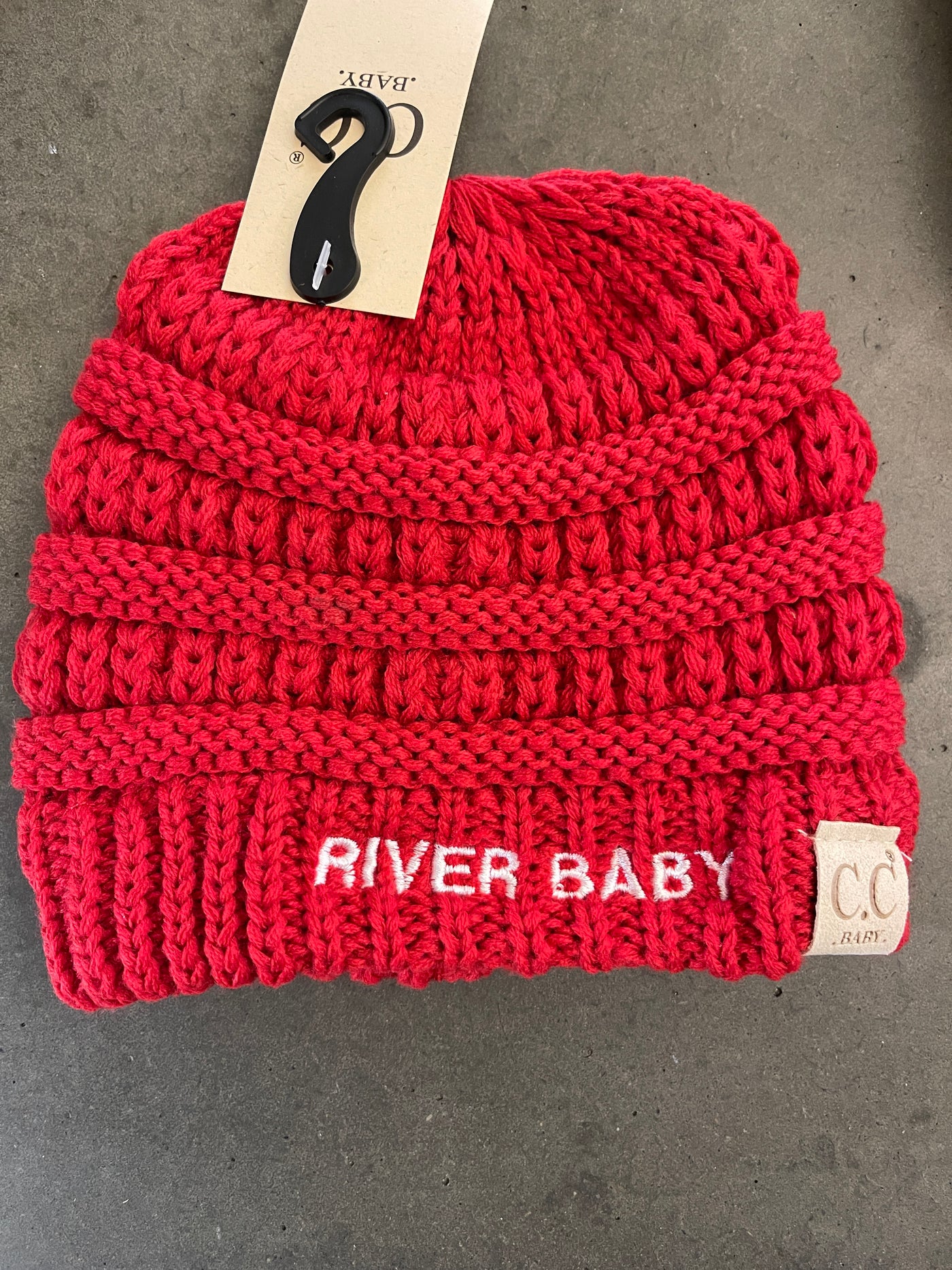River baby beanie hats