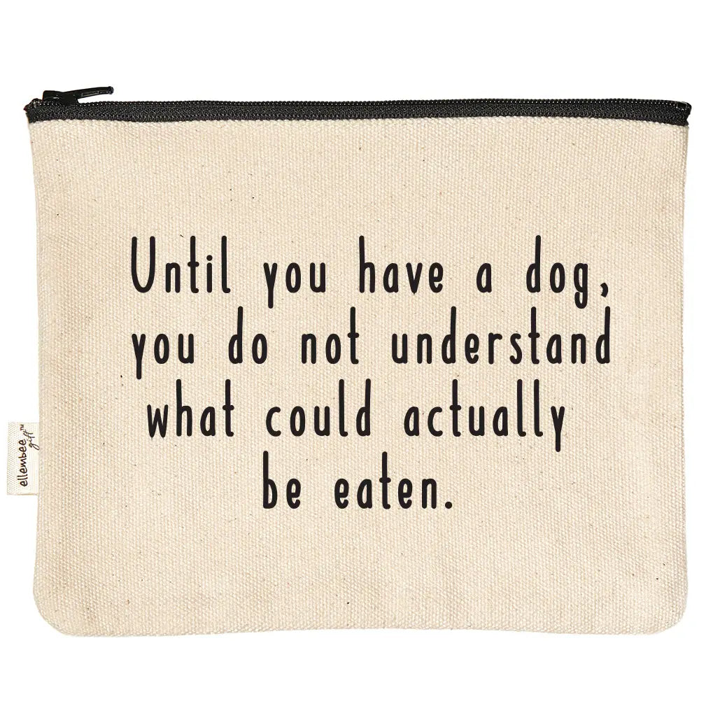 Until you have a dog pouch
