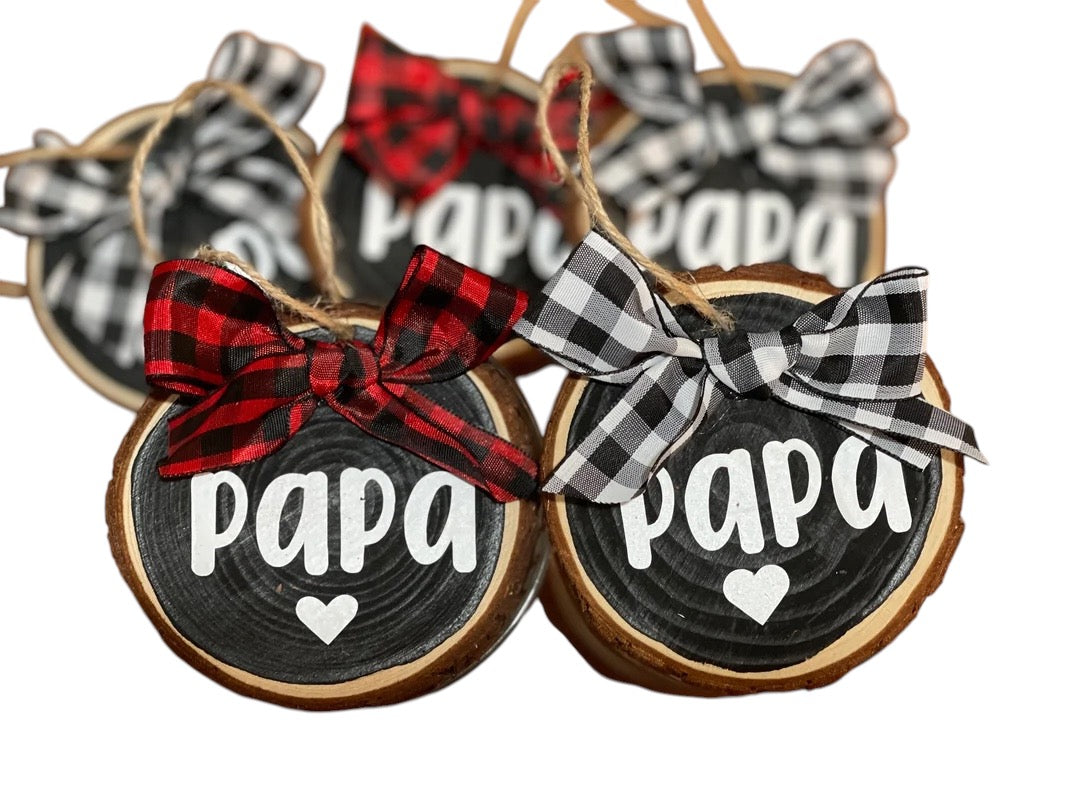 Papa ornament