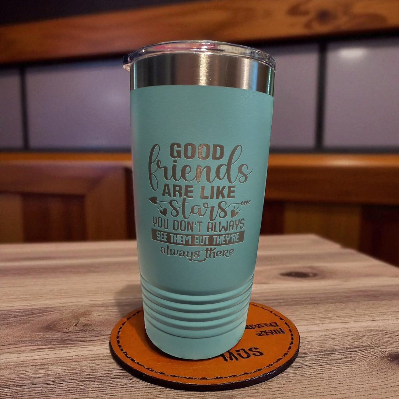 Good friends are like stars 20 oz Tumbler