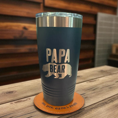 Papa Bear 20 oz Tumbler