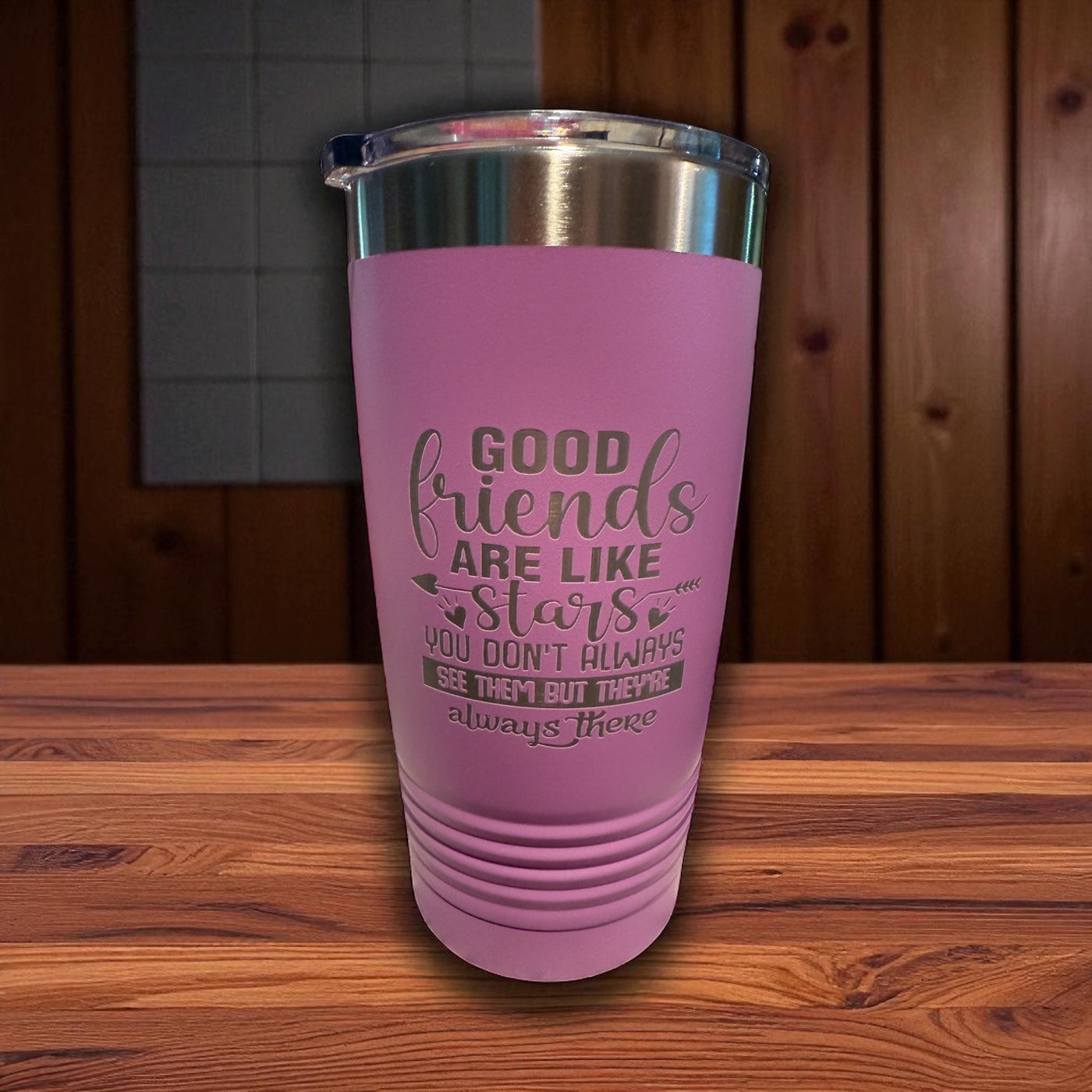 Good friends are like stars 20 oz Tumbler