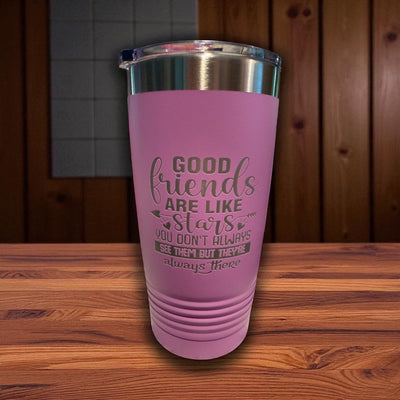 Good friends are like stars 20 oz Tumbler