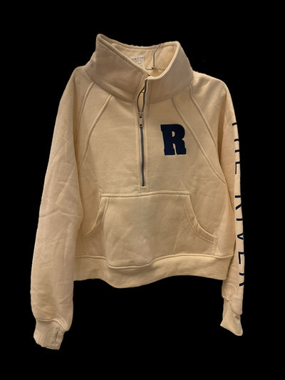 The River Cropped 1/2 Zip Sweatshirt