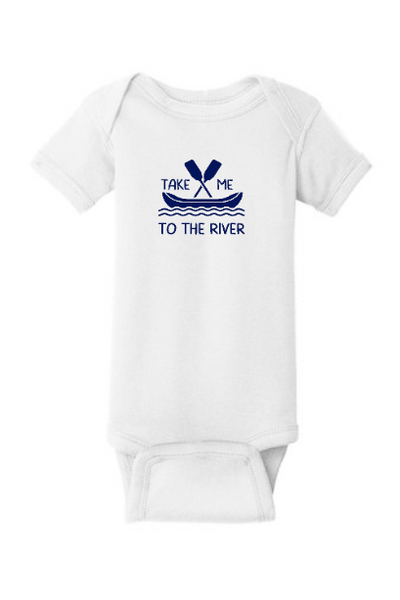 Take me to the river onesie