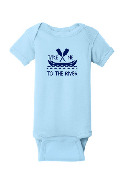 Take me to the river onesie