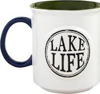 Lake Stamp Mugs Mud Pie