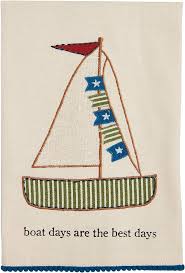 Lake Applique Towels