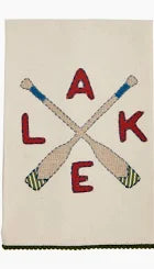 Lake Applique Towels