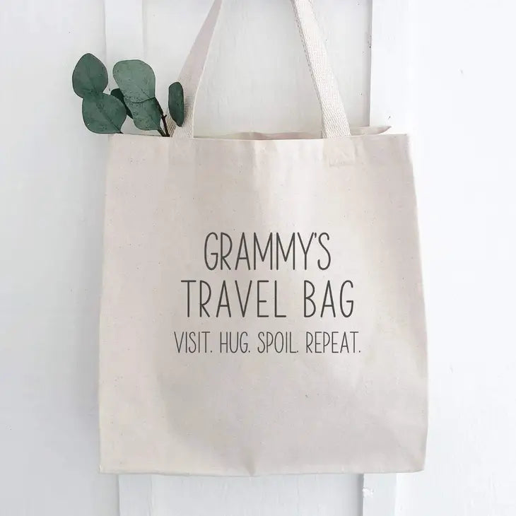 Grammy's Travel Bag Canvas Tote Bag