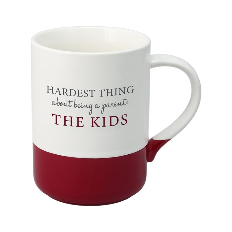 Hardest thing about being a parent Mug