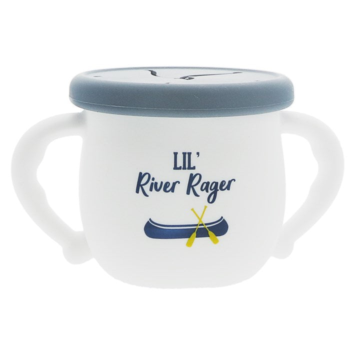 River Rager Silicone Snack Bowl with Lid