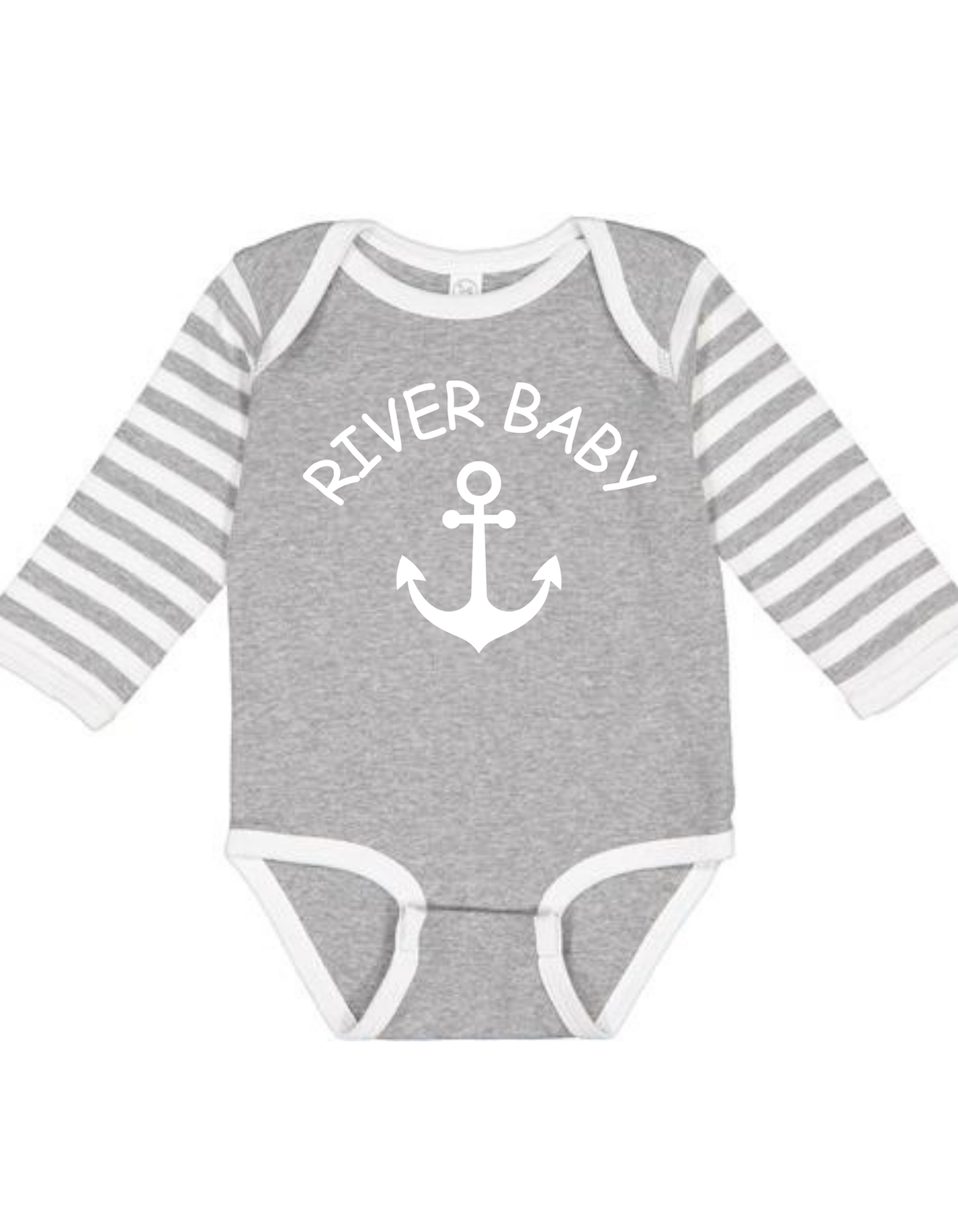 River Baby Long Sleeve Onesie