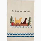 Lake Applique Towels