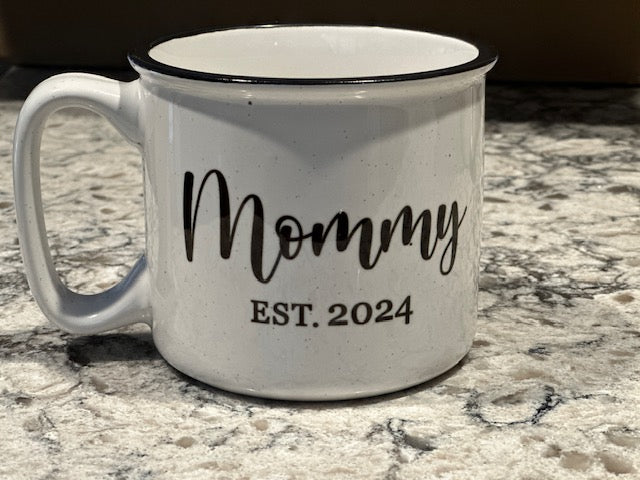 Mom/Dad Est 2024 Mug