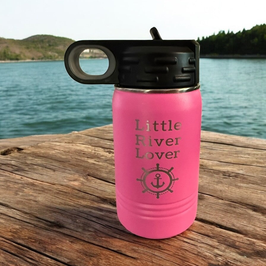 Little River Lover 12 oz Water Bottle