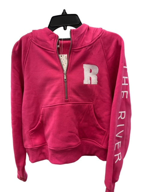 The River Cropped 1/2 Zip Sweatshirt