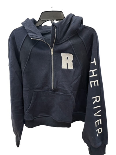 The River Cropped 1/2 Zip Sweatshirt