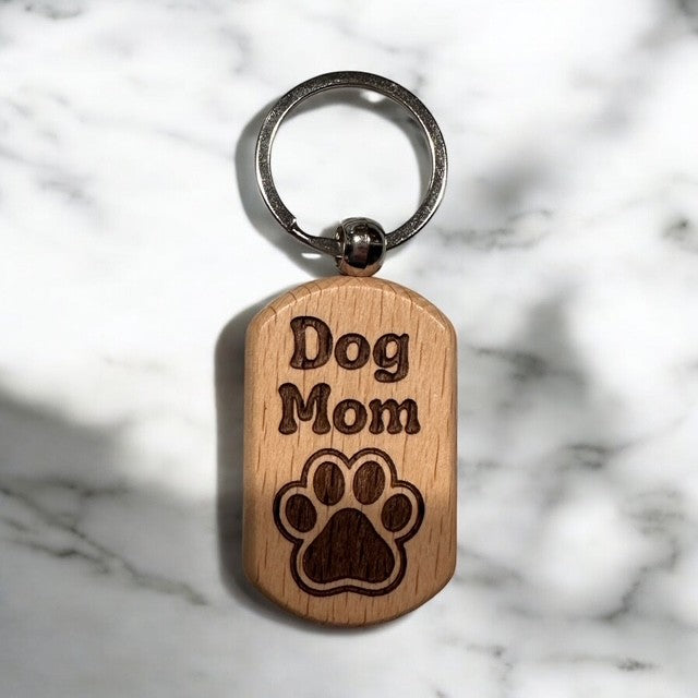 Dog Mom Key Chain