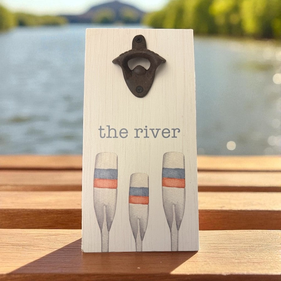 The River Oars Bottle Opener