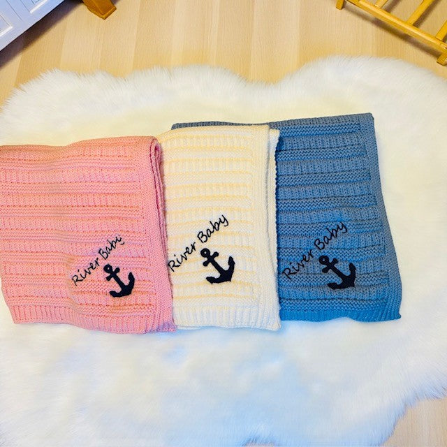 River Baby Blanket