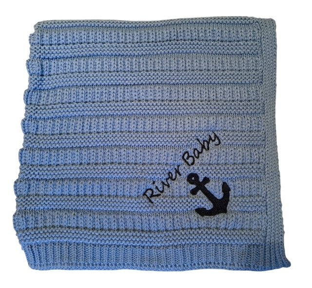 River Baby Blanket