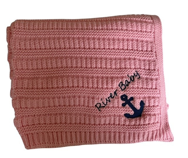 River Baby Blanket