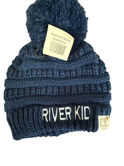 River Kid Pom Hat