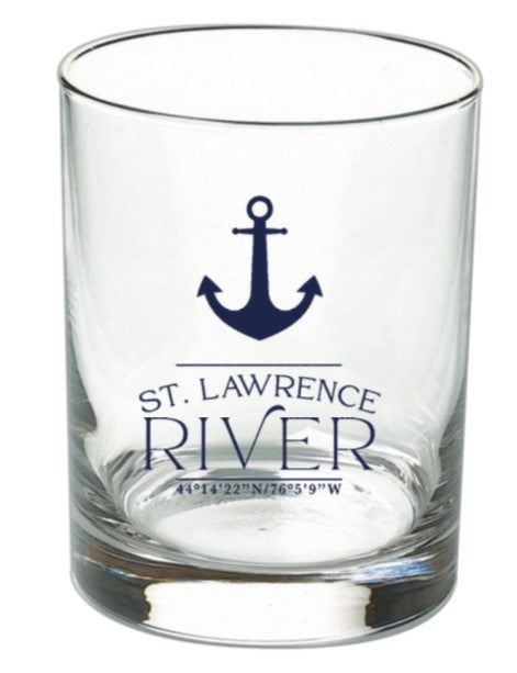 St. Lawrence River Anchor Rock Glasses new design