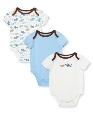 Little Me Cute Puppies Onesies