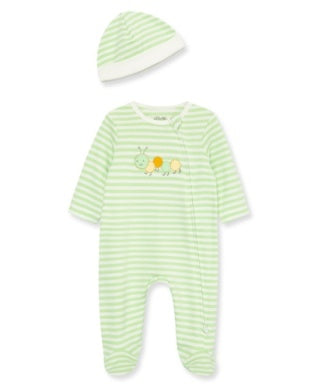 Little Me Caterpillar Footie and Hat