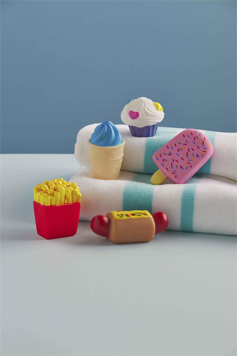 Favorite Foods Bath Toy Set