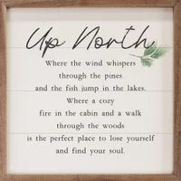 Up North Poem