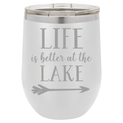 Life is better at the Lake 12 oz Tumbler