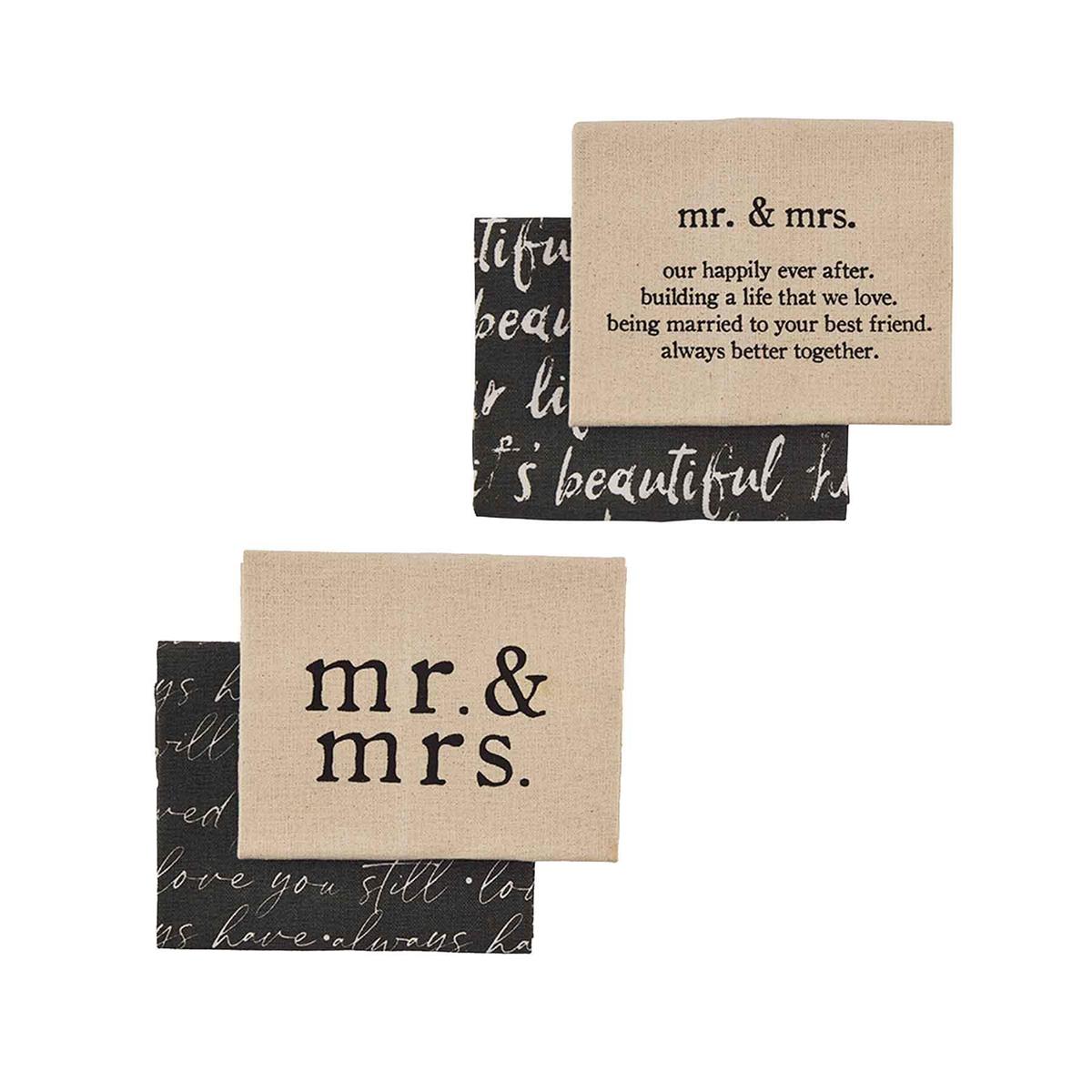 Mr. & Mrs. Towel Sets