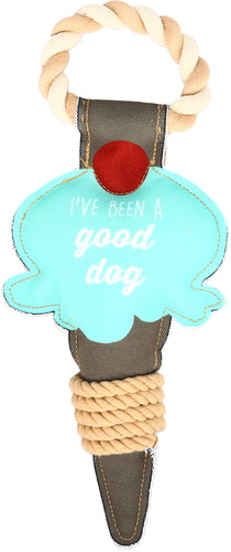 I've been a good dog ice cream cone toy