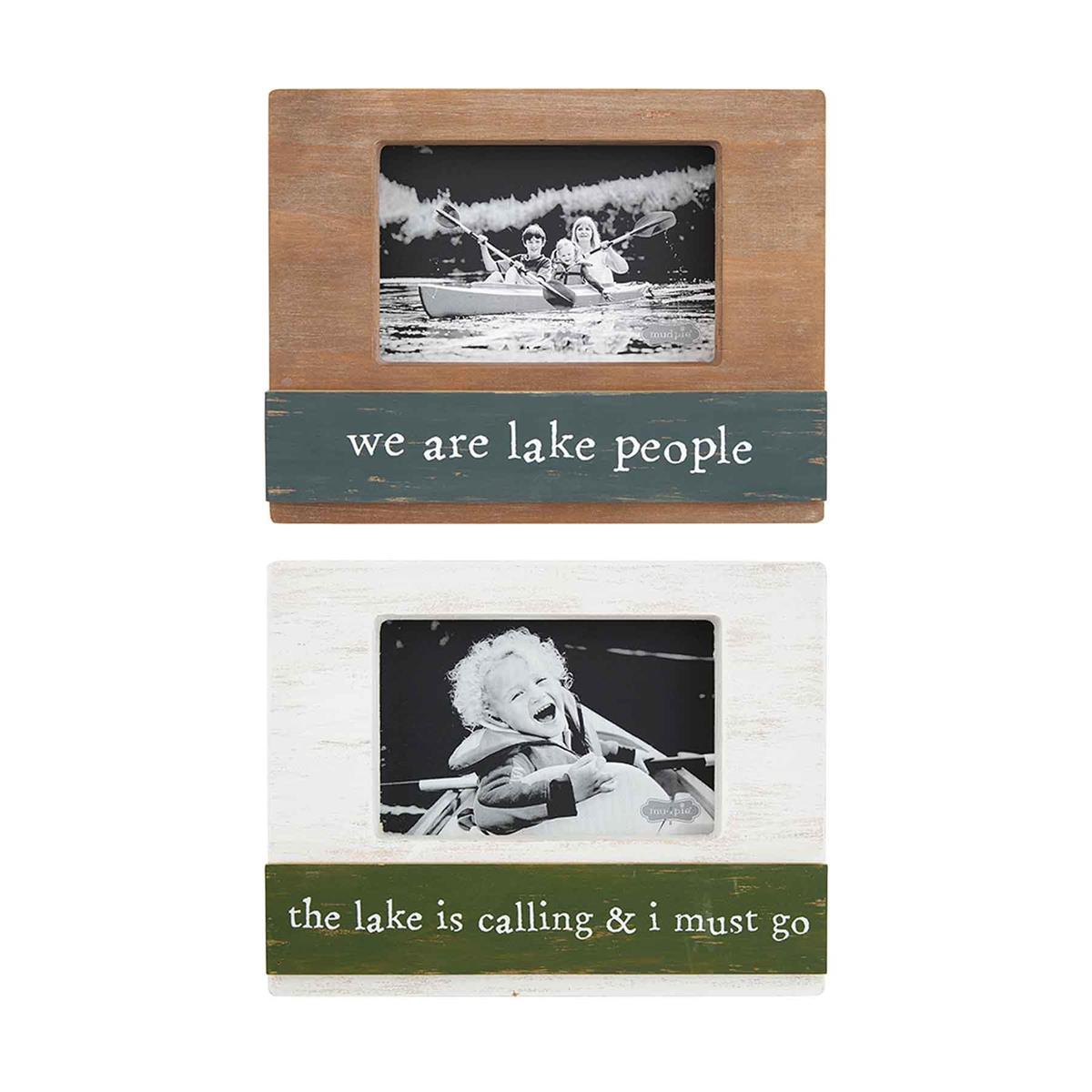 The Lake is Calling Photo Frame